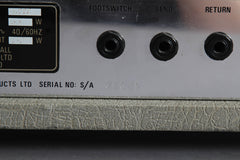 1987 Marshall 2555 Silver Jubilee 25/50 Anniversary 100 Watt Tube Head