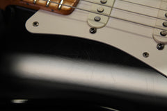 1994 Fender American 1957 Reissue Stratocaster 57RI Black -ABBY YBARRA PICKUPS-
