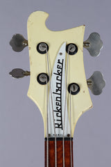 1975 Rickenbacker 4000 White Bass Guitar