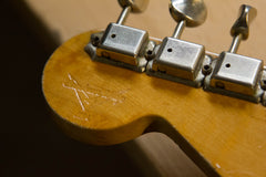 1996 Fender Custom Shop "Cunetto" 1960 Relic Stratocaster Olympic White