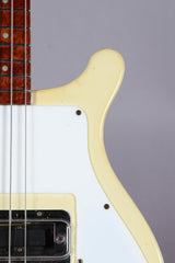 1975 Rickenbacker 4000 White Bass Guitar