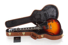 2017 Gibson Memphis ES-335 Slim Neck Figured Sunset Burst Semi-Hollow -SUPER CLEAN-