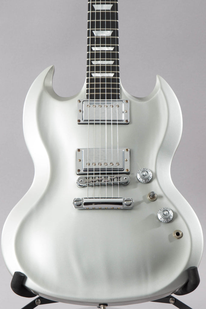 2008 Gibson Sg Diablo "Guitar Of The Month" Metallic Silver