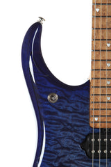 2015 Ernie Ball Music Man John Petrucci Limited Edition JP15 Blueberry Burst Quilt Signed #19/300