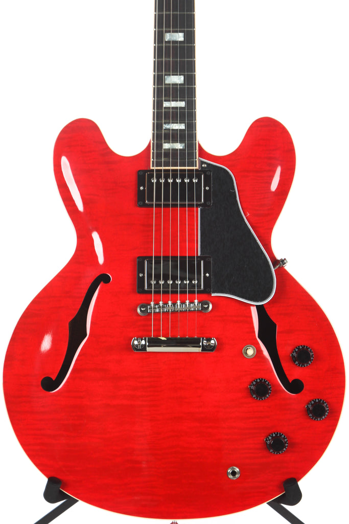 2017 Gibson Memphis ES-335 Slim Neck Figured Cherry Semi-Hollow -SUPER CLEAN-
