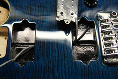 1998 Peavey USA Wolfgang Standard Deluxe Transparent Blue