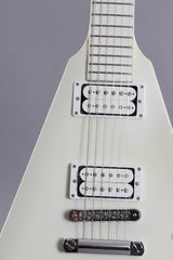 2013 Gibson Flying V Brendan Small Metalocalypse White Snow Falcon