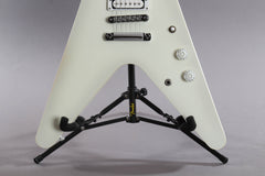 2013 Gibson Flying V Brendan Small Metalocalypse White Snow Falcon
