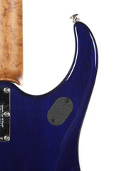 2015 Ernie Ball Music Man John Petrucci Limited Edition JP15 Blueberry Burst Quilt Signed #19/300