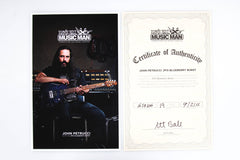 2015 Ernie Ball Music Man John Petrucci Limited Edition JP15 Blueberry Burst Quilt Signed #19/300
