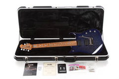 2015 Ernie Ball Music Man John Petrucci Limited Edition JP15 Blueberry Burst Quilt Signed #19/300