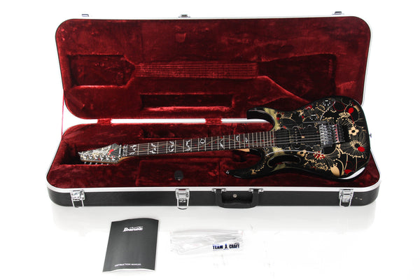 EVNNE ポラロイド 2010 Ibanez JEM77 FP2 Floral Pattern 2 Steve Vai | Guitar Chimp