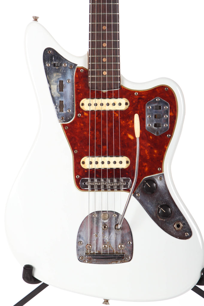 1962 Fender Jaguar Olympic White -REFINISHED-