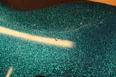 2005 Modulus FB4 Funk Unlimited Flea Bass Blue Sparkle