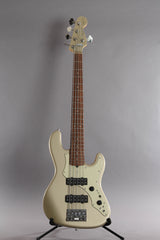 2003 Fender Roscoe Beck V 5 String Bass Guitar Shorline Gold