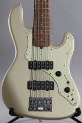 2003 Fender Roscoe Beck V 5 String Bass Guitar Shorline Gold