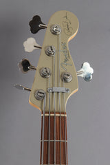 2003 Fender Roscoe Beck V 5 String Bass Guitar Shorline Gold