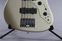 2003 Fender Roscoe Beck V 5 String Bass Guitar Shorline Gold