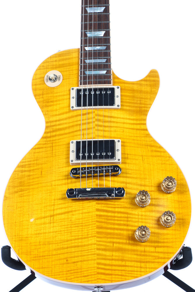 2015 Gibson Les Paul Standard Trans Amber