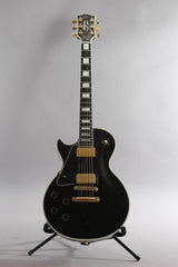 2004 Left Handed Gibson Custom Shop Les Paul Custom Ebony Black