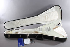 2013 Gibson Flying V Brendan Small Metalocalypse White Snow Falcon