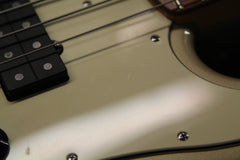 2003 Fender Roscoe Beck V 5 String Bass Guitar Shorline Gold