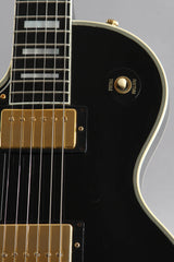 2004 Left Handed Gibson Custom Shop Les Paul Custom Ebony Black