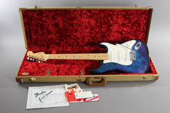 1995 Fender 40th Anniversary Aluminum Stratocaster Sea Blue
