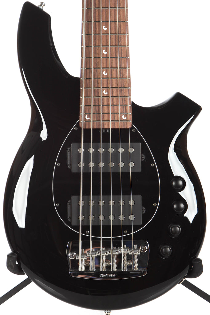 2016 Ernie Ball Music Man Bongo 6HH 6 String Bass Black