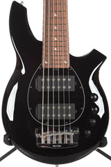 2016 Ernie Ball Music Man Bongo 6HH 6 String Bass Black