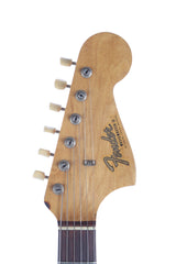 1966 Fender Musicmaster II Olympic White Vintage Electric Guitar