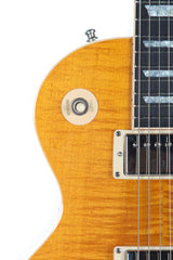 2004 Gibson Les Paul Standard Limited Edition Trans Amber Flame Top #215/275