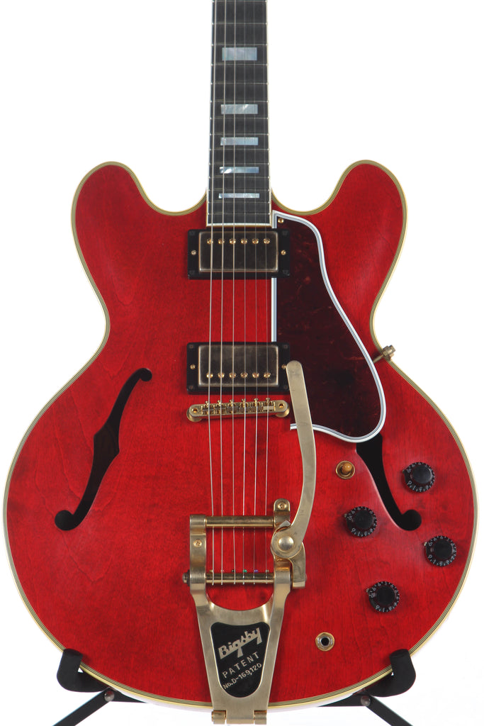2017 Gibson Memphis ES-355 Sixties VOS Cherry with Factory Bigsby -SUPER CLEAN-