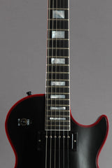 2017 Gibson Custom Shop Les Paul Custom Black Satin Red Widow ~Only 20 Made~