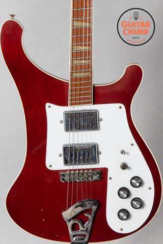 1975 Rickenbacker 481 Slant Fret Burgundyglo