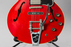 2014 Gibson Memphis Historic Series '63 Es-335TDC VOS Bigsby Sixties Cherry w/Custom Made Plate