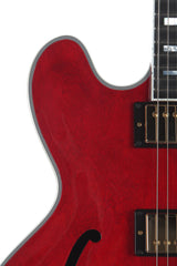 2016 Gibson Memphis ES-355 Sixties Gloss Cherry with Factory Bigsby -SUPER CLEAN-