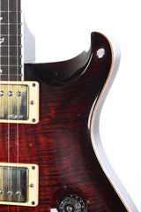 2010 PRS Paul Reed Smith Custom 24 25th Anniversary Fire Red Burst 10 Top