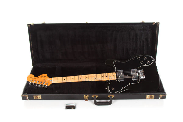 1978 Fender Telecaster Deluxe Black | Guitar Chimp