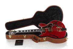 2016 Gibson Memphis ES-355 Sixties Gloss Cherry with Factory Bigsby -SUPER CLEAN-