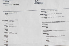 2015 Suhr Modern Black Limba Electric Guitar