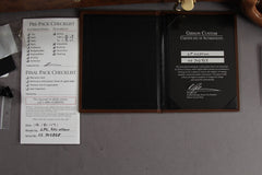 2017 Gibson Custom Shop Les Paul Custom Black Satin Red Widow ~Only 20 Made~