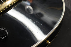 2004 Left Handed Gibson Custom Shop Les Paul Custom Ebony Black