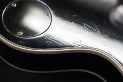 2004 Left Handed Gibson Custom Shop Les Paul Custom Ebony Black