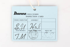 2017 Ibanez Jem 777 30th Anniversary Loch Ness Green Electric Guitar