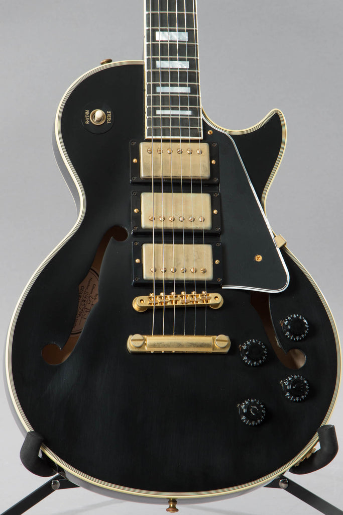 2015 Gibson ES Les Paul Custom 3 Pickup Black Beauty
