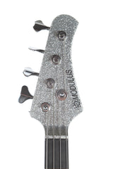 2008 Modulus FB4 Funk Unlimited Flea Bass Silver Sparkle -LANE POOR PICKUP-
