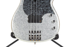 2008 Modulus FB4 Funk Unlimited Flea Bass Silver Sparkle -LANE POOR PICKUP-