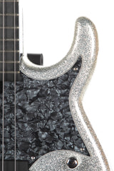 2008 Modulus FB4 Funk Unlimited Flea Bass Silver Sparkle -LANE POOR PICKUP-