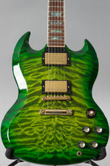 2008 Gibson Custom Shop Sg Elegant Iguana Burst Quilt Top